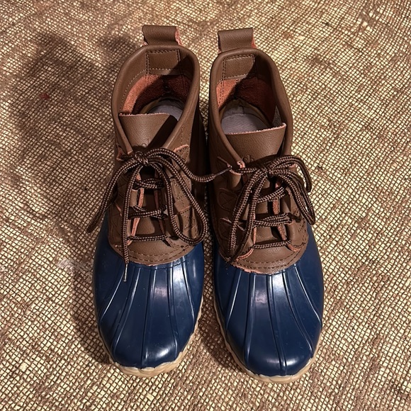 Chooka Low Duck Booties (Version 2): Navy, Size: 8 - Picture 1 of 11